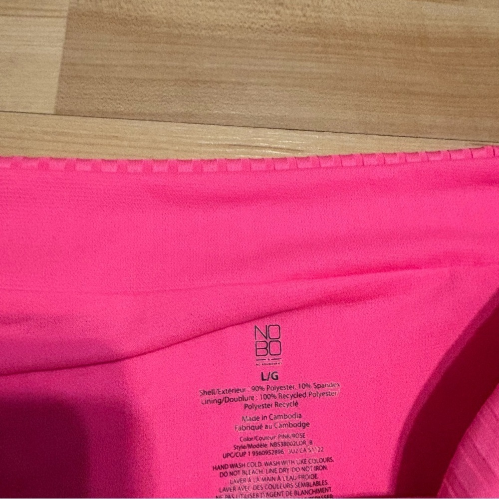 New NoBo Pink Women's Swim Bottom Large - Picture 4 of 8